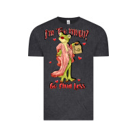 Vintage Black im too much go find less boujee frog funny Vintage Tee - JahusDesignShop