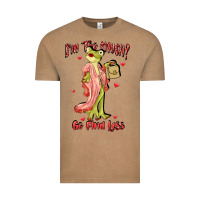 Vintage Coffee im too much go find less boujee frog funny Vintage Tee - JahusDesignShop