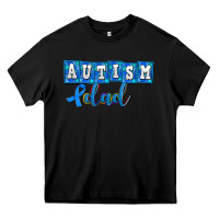 Black autism dad Heavy Core Tee - AdoDesignShop