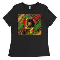 Black free ish since 1865 Ladies Tee - HRA Design Shop