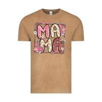 Vintage Camel floral mama Vintage Tee - MaliasSmallBusiness