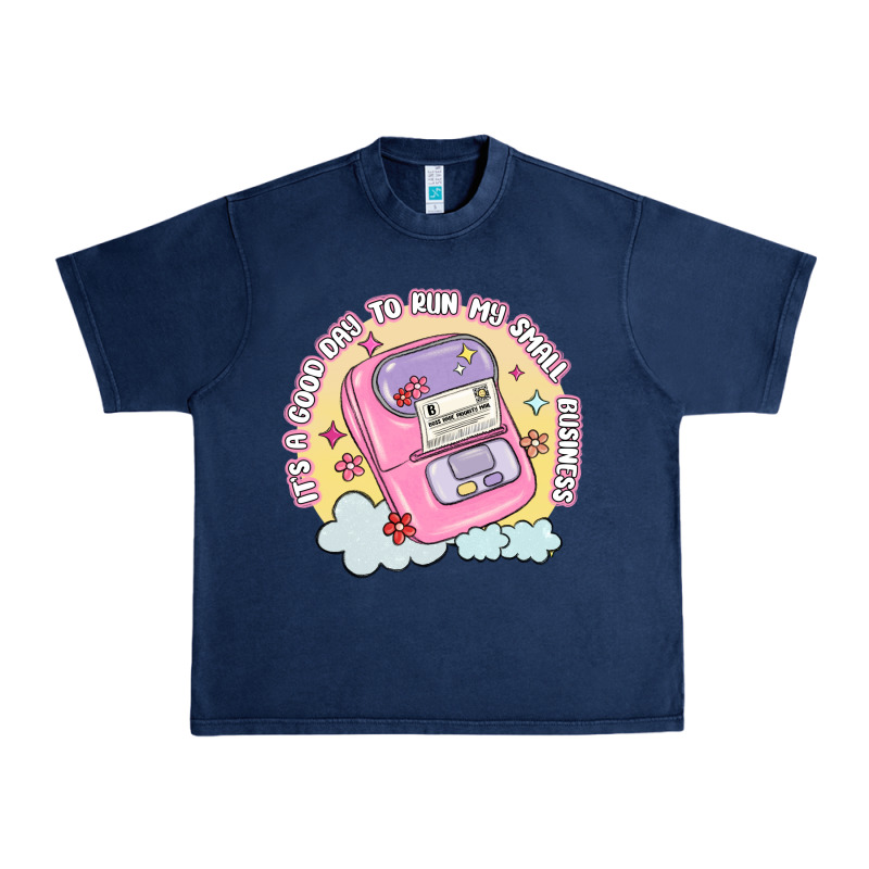 Its A Good Day To Run My Small Business Urban Heavy Tee by MaliasSmallBusiness | Teevron