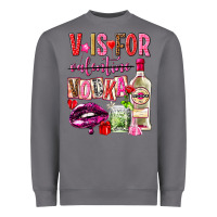 Storm v is for vodka Heavyweight Sweatshirt - NancyCooperArtShop