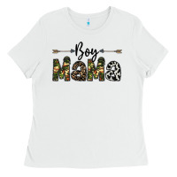 White boy mama Ladies Tee - CowhideDigitalArt