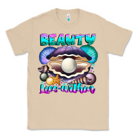 Mushroom Beauty Lies Within Classic Tee - CowhideDigitalArt
