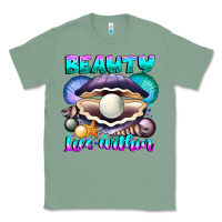 Sage Beauty Lies Within Classic Tee - CowhideDigitalArt