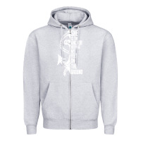 Heather Grey she is the anchor keeping my feet on the ground Zipper Hoodie - Bettercallsaul