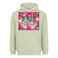 Matcha hair hustler with elements Heavyweight Hoodie - TumblerDesignByShophia