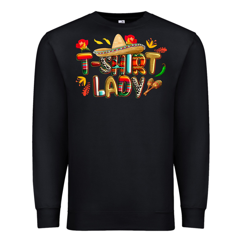 Cinco De Mayo Lady Premium Sweatshirt by CowGirlArtShop | Teevron