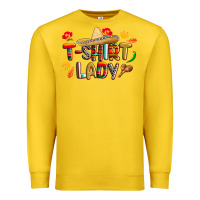 Lemon cinco de mayo lady Premium Sweatshirt - CowGirlArtShop