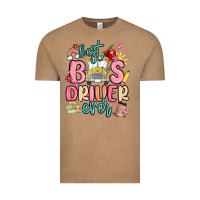 Vintage Coffee best bus driver ever Vintage Tee - MaliasSmallBusiness