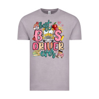 Vintage Zinc best bus driver ever Vintage Tee - MaliasSmallBusiness