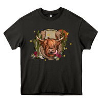 Asphalt cow Heavy Core Tee - JahusDesignShop