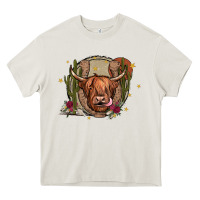 Cream cow Heavy Core Tee - JahusDesignShop