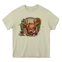 Mossy cow Heavy Core Tee - JahusDesignShop