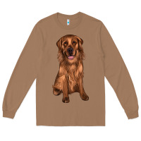 Toasted Coconut labrador Long Sleeve Tee - JahusDesignShop