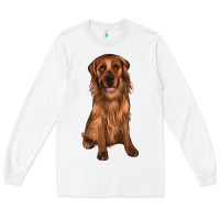 White labrador Long Sleeve Tee - JahusDesignShop