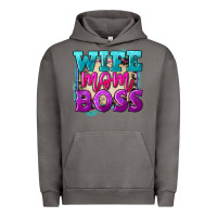 Pigment Tornado wife mom boss Urban Hoodie - FaDigitalArtStudio
