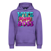 Tulip wife mom boss Urban Hoodie - FaDigitalArtStudio