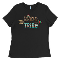 Black bride tribe Ladies Tee - CowhideDigitalArt