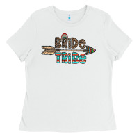 White bride tribe Ladies Tee - CowhideDigitalArt