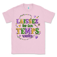 Bubblegum Pink laissez les bon temps rouler Classic Tee - MaliasSmallBusiness