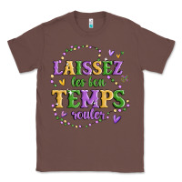Chestnut laissez les bon temps rouler Classic Tee - MaliasSmallBusiness