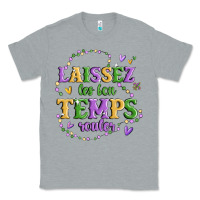 Heather Grey laissez les bon temps rouler Classic Tee - MaliasSmallBusiness