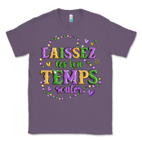 Lavender laissez les bon temps rouler Classic Tee - MaliasSmallBusiness