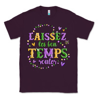 Plum laissez les bon temps rouler Classic Tee - MaliasSmallBusiness