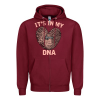 Burgundy It s I My Japan Dna Zipper Hoodie - Bettercallsaul