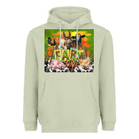 Matcha farm life with animals Heavyweight Hoodie - TumblerDesignByShophia