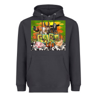 Smoke farm life with animals Heavyweight Hoodie - TumblerDesignByShophia