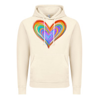 Vintage Artic Watercolor Pride Heart Vintage Hoodie - Jasminsmagicworld