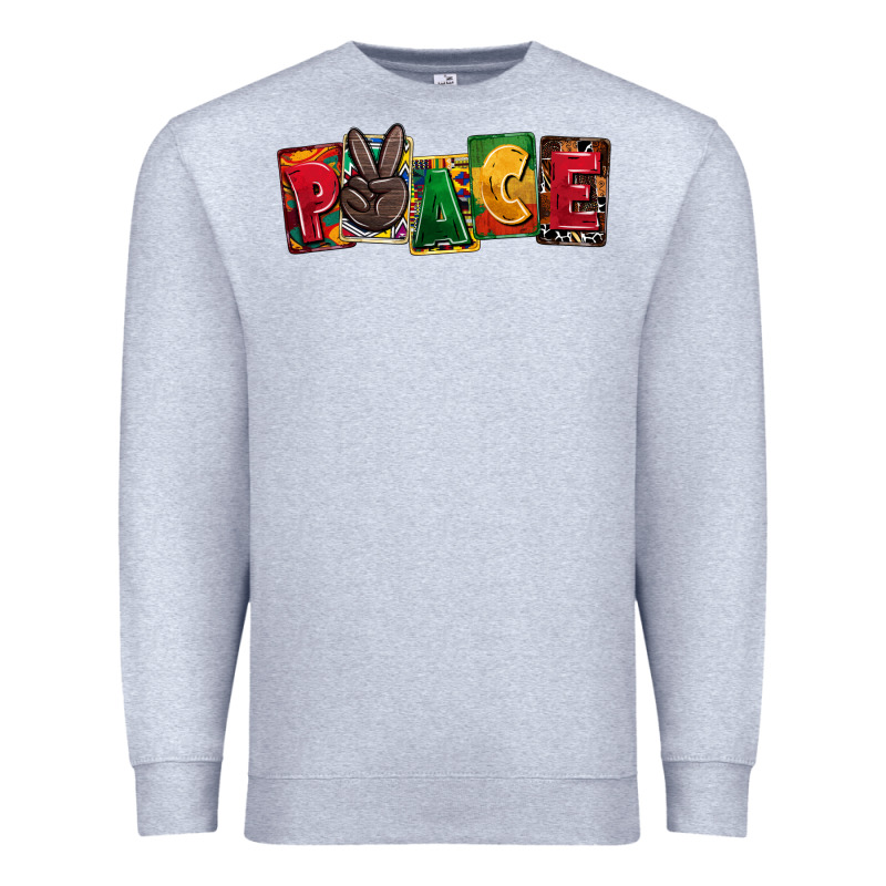 Peace Juneteenth Premium Sweatshirt by CowGirlArtShop | Teevron
