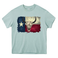 Arona distressed tesas flag Heavy Core Tee - BarkalooDesign