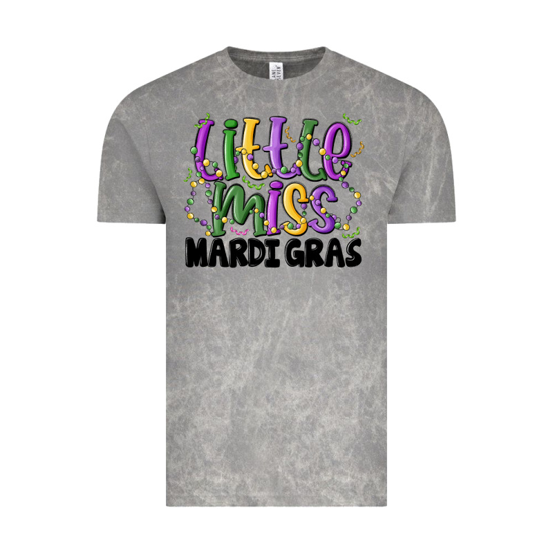 Little Miss Mardi Gras Vintage Tee by MaliasSmallBusiness | Teevron