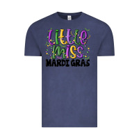 Vintage Denim little miss mardi gras Vintage Tee - MaliasSmallBusiness