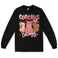 Black conchas and cucuys mexican desert ghosts Long Sleeve Tee - MaliasSmallBusiness