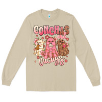 Mushroom conchas and cucuys mexican desert ghosts Long Sleeve Tee - MaliasSmallBusiness