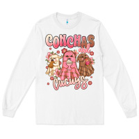 White conchas and cucuys mexican desert ghosts Long Sleeve Tee - MaliasSmallBusiness