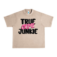French Oak true crime junkie Urban Heavy Tee - MaliasSmallBusiness