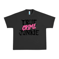 Pigment Black true crime junkie Urban Heavy Tee - MaliasSmallBusiness