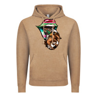 Vintage Coffee Serape Cowboy Tongue Vintage Hoodie - Jasminsmagicworld