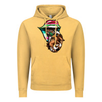 Vintage Mustard Serape Cowboy Tongue Vintage Hoodie - Jasminsmagicworld