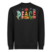Black peace Heavyweight Sweatshirt - MaliasSmallBusiness