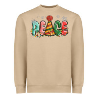 Mushroom peace Heavyweight Sweatshirt - MaliasSmallBusiness