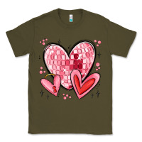 Army Green valentines hearts Classic Tee - MaliasSmallBusiness