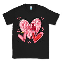 Black valentines hearts Classic Tee - MaliasSmallBusiness