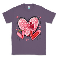 Lavender valentines hearts Classic Tee - MaliasSmallBusiness